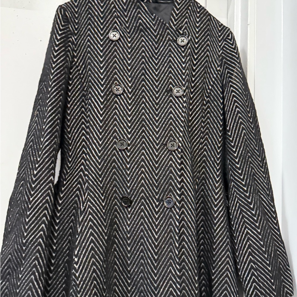 Armani Exchange Chevron Patterned Double-Breasted… - image 2